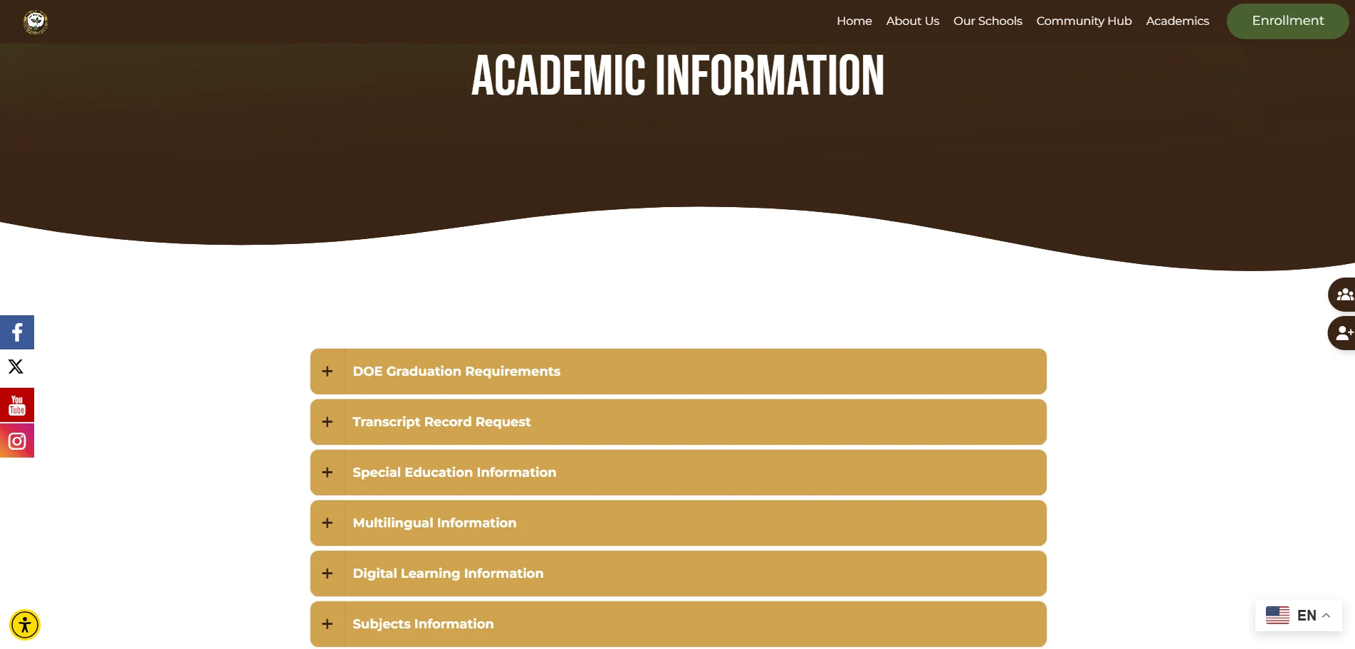 Academic Information